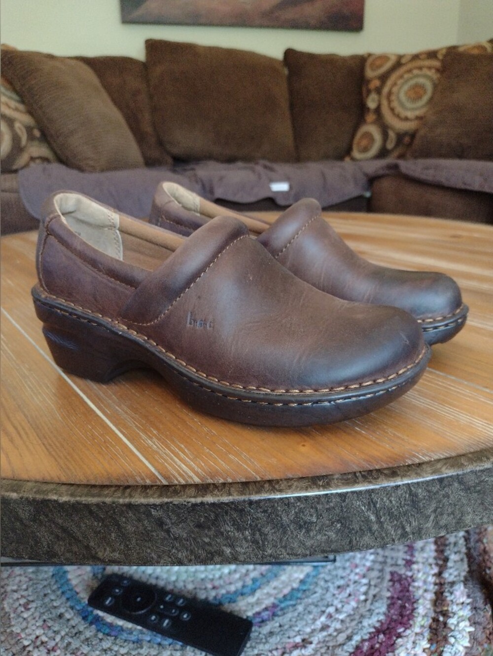 b-o-c Peggy Slip On Wedge Size 8